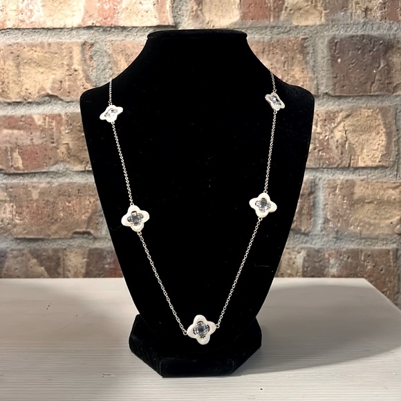 Long gold tone necklace. 18” - Picture 1 of 3